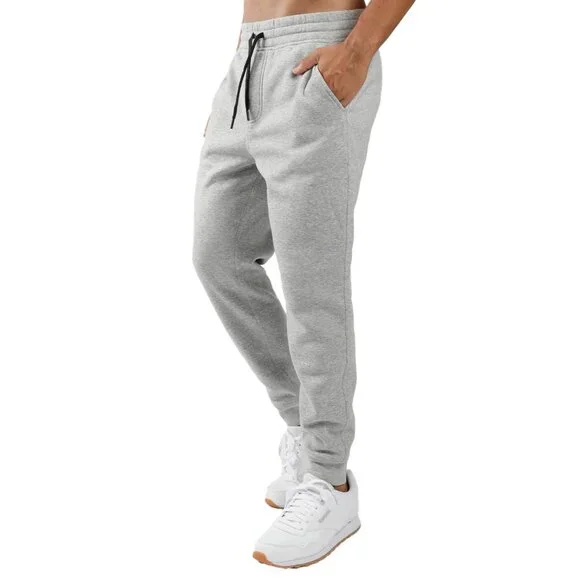 90 Degree Men's Heather Grey Jogger Pants with Gray Drawstring/NWT/L - Picture 2 of 14